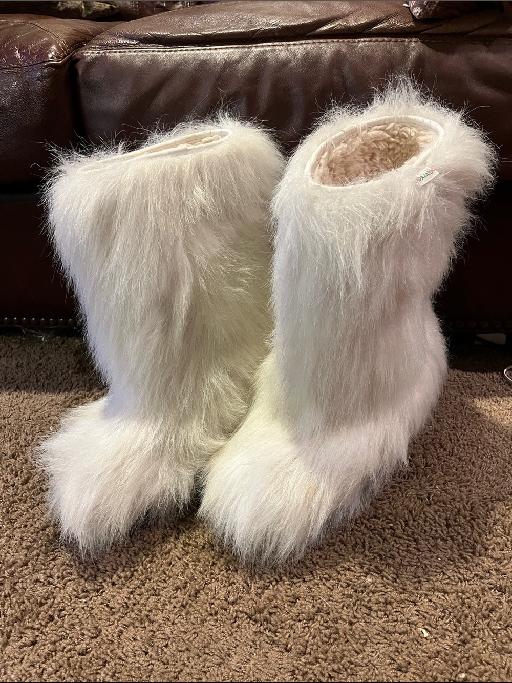 Pajar fur boot sz 40/ us 9.5